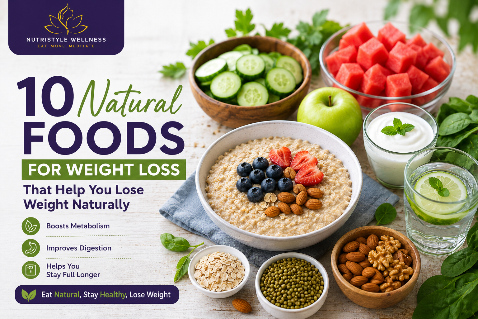 How to Lose Weight: 10 Natural Foods That Help You Drop weight